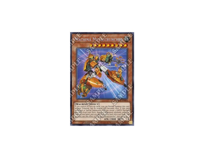 Machina Metalcruncher (MP21-EN094) - 1st Edition