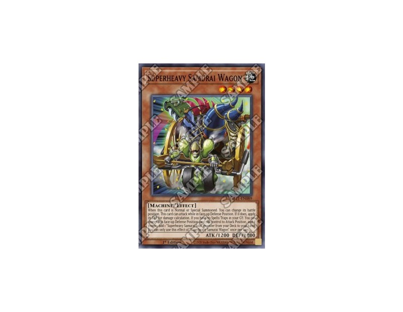 Superheavy Samurai Wagon (MP21-EN089) - 1st Edition