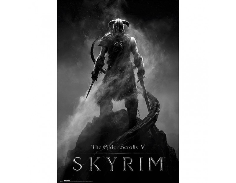 Αφίσα Skyrim Dragonborn (91x61)