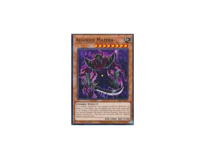 Alghoul Mazera (DIFO-EN014) - 1st Edition
