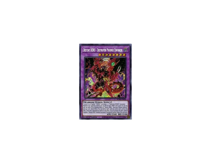Destiny HERO - Destroyer Phoenix Enforcer (BODE-EN039) - 1st Edition