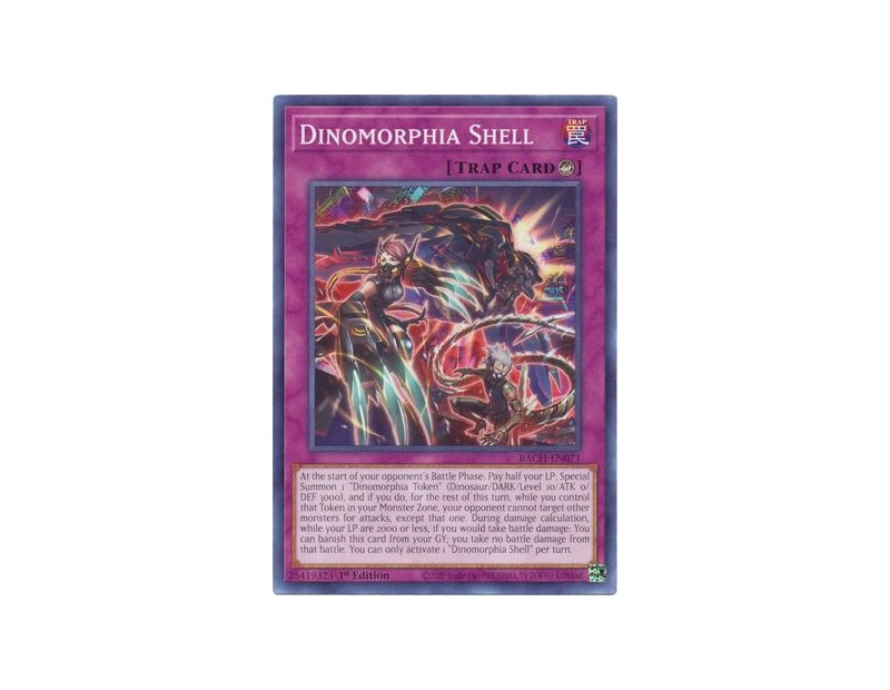 Dinomorphia Shell (BACH-EN071) - 1st Edition