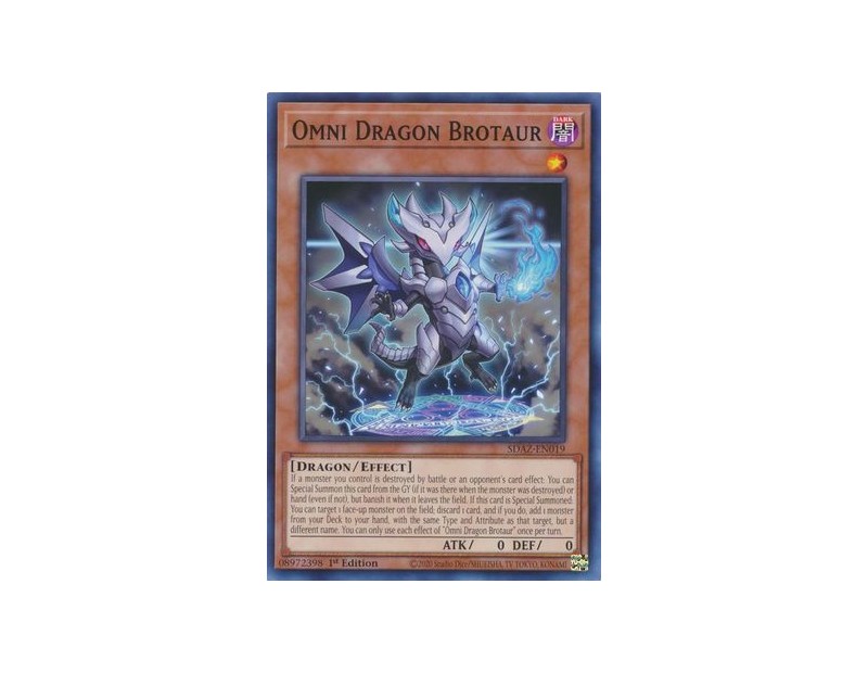 Omni Dragon Brotaur (SDAZ-EN019) - 1st Edition