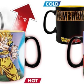 Κούπα SS3 Goku with Kamehameha (Heat Change 460ml Κεραμική)