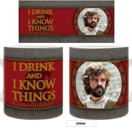 Κούπα Tyrion I Drink and I Know Things (320ml Κεραμική)